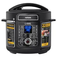 Мультиварка-скороварка Rotex REPC79-B 900 Вт чорна