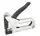 Степлер пружинний MASTERTOOL, скоба R53 4-14 мм, плавне регулювання сили удару. Grey (41-0906)