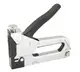Степлер пружинный MASTERTOOL, скоба R53 4-14 мм, плавная регулировка силы удара. Grey (41-0906)