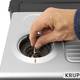 Кофеварка рожковая Krups Precision XP804T10 1380 Вт серебристая