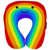 Дорожная подушка Веселая радуга 32x30 см (DOP_18S002)