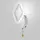 Светильник светодиодный настенный, LED бра Sunlight белый 6325/1SW