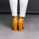 Женские босоножки Fashion Cori 2861 39 размер 25 см Желтый