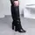 Сапоги женские Fashion Wooky 3437 41 размер 26 см Черный