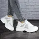 Женские кроссовки Fashion Peanut 2024 40 размер 25 см Белый