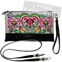 Клатч через плечо 25x15 см (KL_GL_15L041_BL)