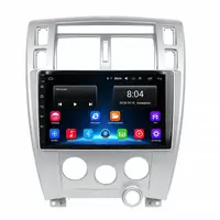 Штатная магнитола Lesko для Hyundai Tucson I 2004-2010 экран 10" 2/32Gb/ Wi-Fi Optima GPS Android Хюндай