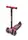 Детский самокат Scale Maxi Цифры, колеса PU, со светом. Red (213563973)