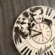 Бесшумные настенные часы из дерева «Modern Talking»