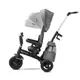 Велосипед детский трехколесный с родительской ручкой KiderKraft EASYTWIST Platinum Grey / Коляска толокар
