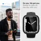 Чехол Spigen для Apple Watch  9 / 8 / 7 (41 мм) - Ultra Hybrid, Space Crystal (ACS04614)