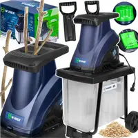 Измельчитель веток электрический Wuber 3000Вт 55л (Польша)