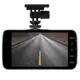 Автомобильный видеорегистратор X600 LCD 4 Angel Lens камеры 1080P Full HD TF