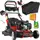 Газонокосилка бензиновая самоходная с травосборником 60л. DEMON 48CM LC139 (M88100) / Косилка для газона