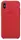 Чехол для iPhone X / XS - Cиликоновый с микрофиброй, Red (14)