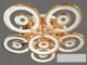 Потолочная светодиодная люстра с диммером 140W 55386/5+1 LED 3color dimmerдне