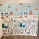 Развивающий коврик Carrello со вспененного XPE 180 x 200cм (жираф/город)