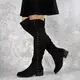 Женские ботфорты Fashion Aimee 1273 36 размер 23,5 см Черный