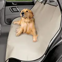 Накидка на сидіння автомобіля SUNROZ Pet Zoom Loungee для перевезення тварин Сірий 2316
