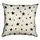 Подушка с мешковины Звезды 45x45 см (45PHB_UNI004_WH)