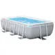 Бассейн каркасный INTEX 26784 прямоуг, 300Х175Х80 см, 3539л, фильтр-насос, лестница