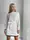 Теплое платье AO095 Молочное Oversize XL-3XL
