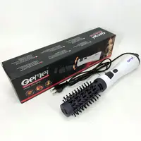 Фен-щітка для волосся фен, що обертається Gemei GM-4826, фен з насадкою брашинг, щітка для волосся, що обертається