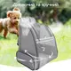 Рюкзак-переноска для кошек и собак 41х28х35 CosmoPet CP-42 Gray