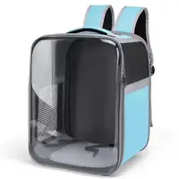 Рюкзак-переноска для кошек и собак 40x30x28 CosmoPet CP-32 Blue