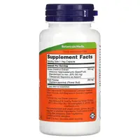 Натуральна добавка NOW Horse Chestnut 300 mg, 90 вегакапсул