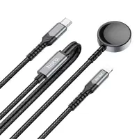 Зарядка Apple Watch HOCO 2-in-1 charging cable iP+iWatch CW54 |1.2m, PD20W, 2.5W Watch|