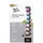Краски акриловые металлик для рисования Mont Marte Metallic Acrylic Paint Intro Set Premium 8pc x 18ml