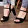Женские босоножки Fashion Magee 3023 39 размер 24,5 см Черный