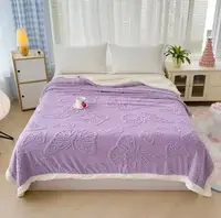 Плед Dushka Home Бабочка 20984 200х230 см фиолетовый