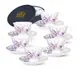Сервиз кофейный SNT Sawyer Rose 1993-00 12 предметов белый
