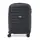 Чемодан маленький 4 колеса Ricco Grande T15003black-M
