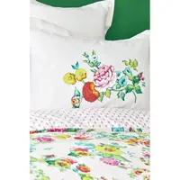 Постільна білизна Karaca Home - Irini fusya фуксія піке 160*230 полуторний