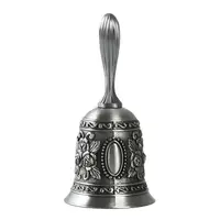 Ручной колокол из цинкового сплава RESTEQ 115х53 мм. Ручной колокольчик из цинка