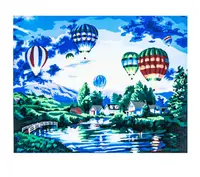 Картина по номерам Воздушные Шары, 50 х 65 см, краски, кисти. Multicolor (784982686)