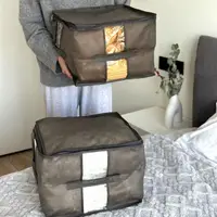 Велика ORGANIZE  сумка для зберігання речей XM - 35x35x25 см (сірий)