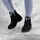 Женские зимние ботинки Fashion Tutti 1341 37 размер 23,5 см Черный