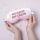 Маска для сна "Меня разбудит кофе и поцелуй", Рожевий, Pink, російська