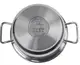 Кастрюля с крышкой Lessner Rica 55880-30 30 см 13 л серебристая