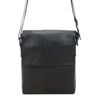 Чоловічий шкіряний месенджер Borsa Leather 1t8870-black