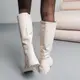 Сапоги женские Fashion Whitney 3839 41 размер 26 см Молочный