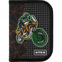 Пенал Kite Education Motocross K21-622-2 черный