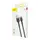 Кабель USB Baseus Cafule MicroUSB 1.5A 2m, Gray+Black (CAMKLF-CG1)