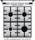 Плита газовая Gorenje GGI5A21WH 61 л