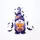 Мужская футболка с принтом Halloween Gnome