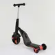 Самокат детский Best Scooter 3 в 1, с PU колёсами (свет+музыка). Red (80454)
